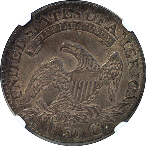 1827 Bust Half Dollar. -  NGC AU-55 - Image 3