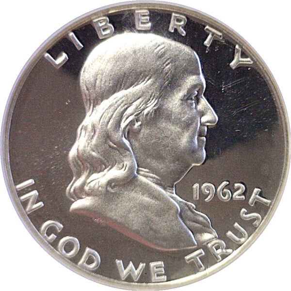 1962 Franklin Half Dollar.  -  NGC PF-67 Ultra Cameo - Image 2