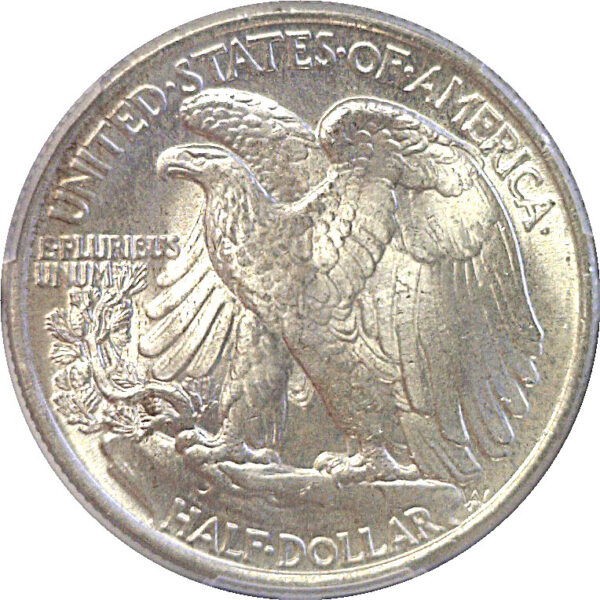 1944 Walking Liberty Half Dollar. -  PCGS MS-65 - Image 3
