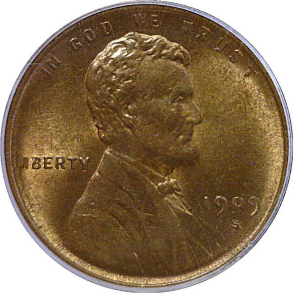 1909-S VDB Lincoln Cent. -  PCGS MS-63 RB - Image 2
