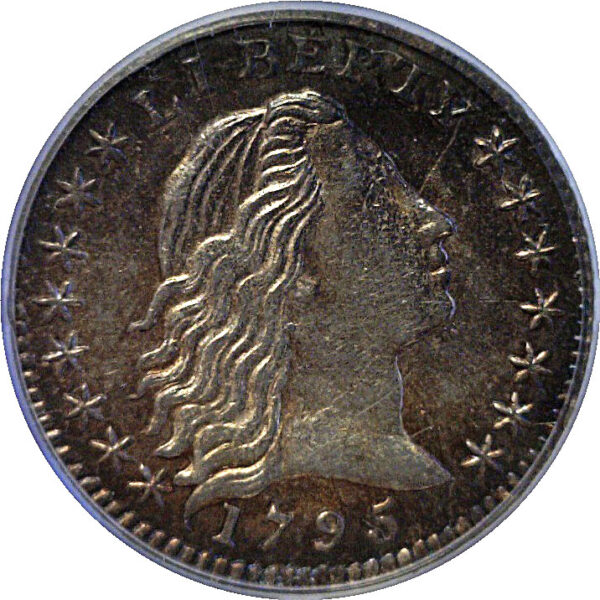 1795 Flowing Hair Half Dime.  -  PCGS MS-64 - Image 2