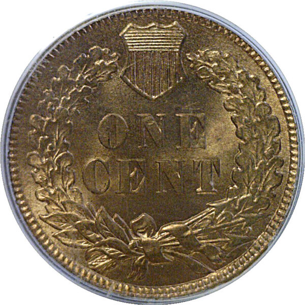 1906 Indian Head Cent  -  PCGS MS-64 RD  CAC - Image 3