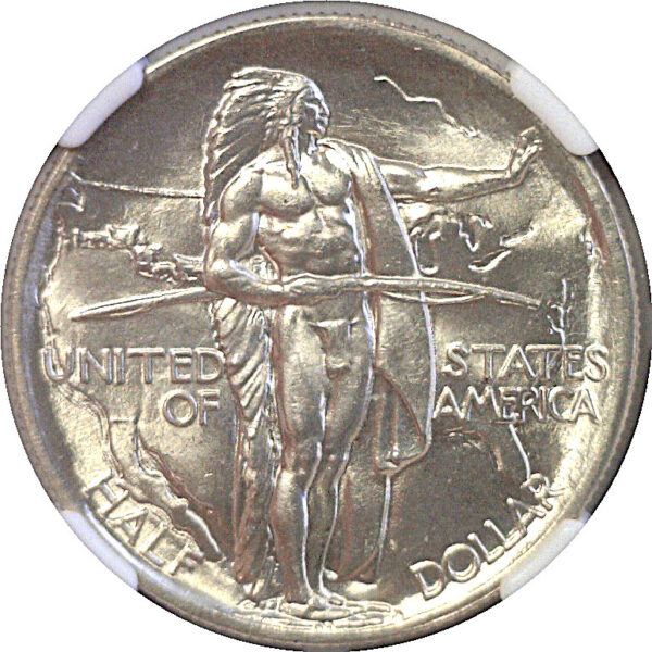 1936 Oregon Trail Commemorative Half Dollar. -  NGC MS-66+ - Image 2