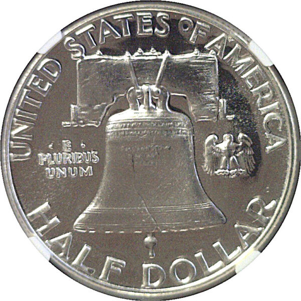 1955 Franklin Half Dollar. -  NGC PF-69 - Image 3