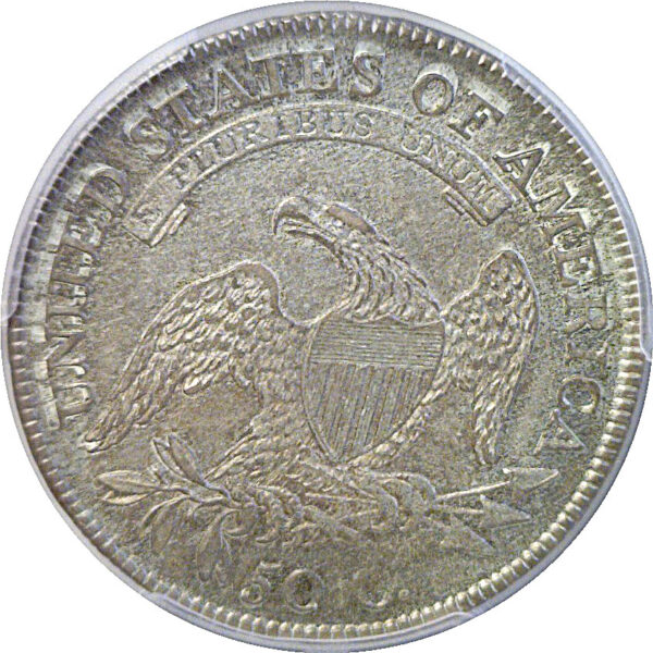 1809 Bust Half Dollar.  III Edge.  -  PCGS AU-55 - Image 3