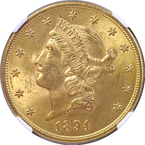 1894-S $20 Liberty. -  NGC MS-63+ - Image 2