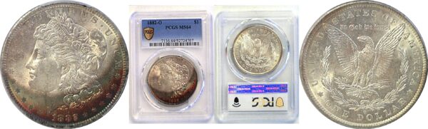 1882-O Morgan Dollar. -  PCGS MS-64