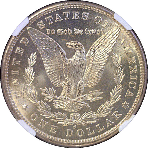 1879-S Morgan Dollar. -  NGC MS-66+ - Image 3