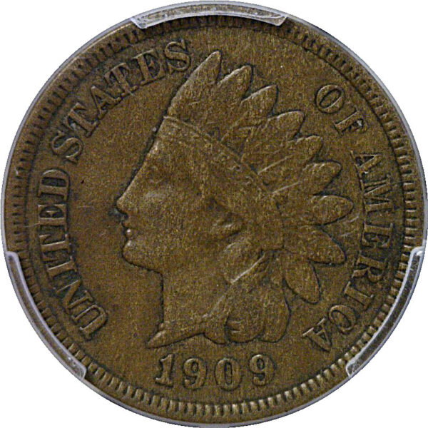 1909-S Indian Head Cent  -  PCGS VF-35 - Image 2