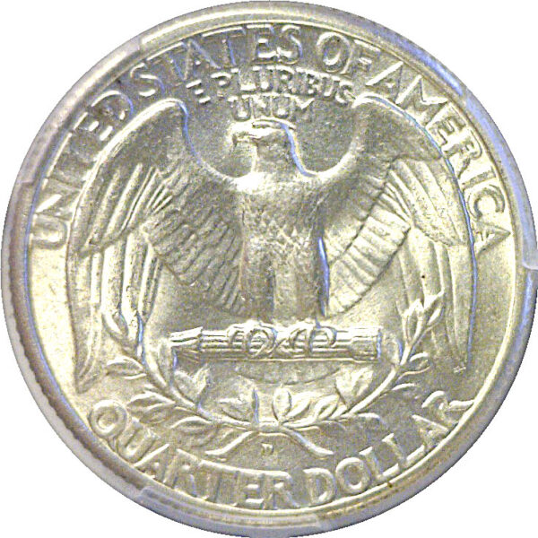 1932-D Washington Quarter  -  PCGS AU-55 - Image 3