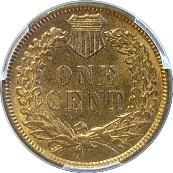1874 Indian Head Cent  -  PCGS MS-64 RB - Image 3
