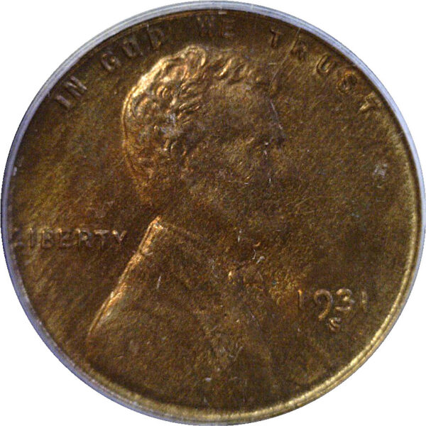 1931-S Lincoln Cent  -  PCGS MS-64 RB  CAC - Image 2