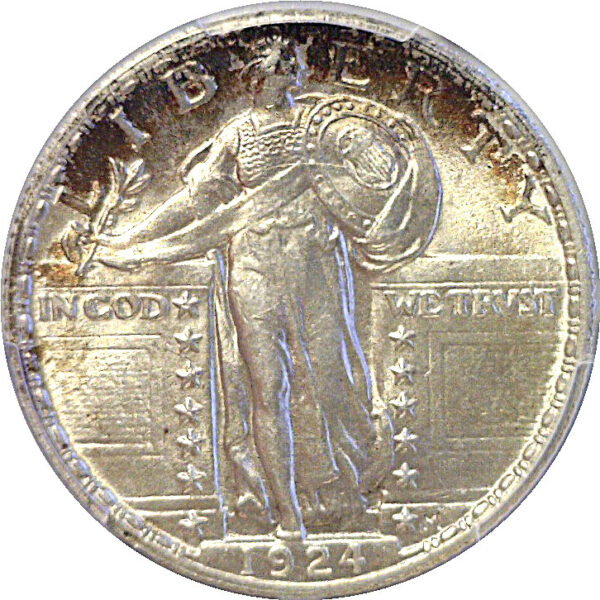 1924 Standing Liberty Quarter  -  PCGS MS-65+ FH - Image 2