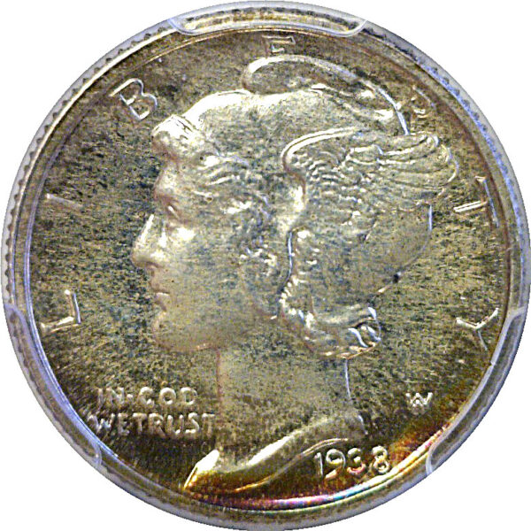 1938 Mercury Dime  -  PCGS PR-67+ - Image 2