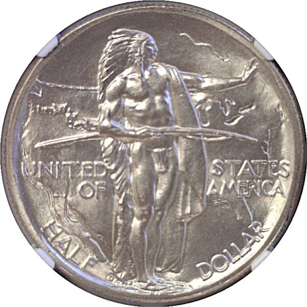 1939-D Oregon Trail Commemorative Half Dollar  -  NGC MS-66 - Image 2