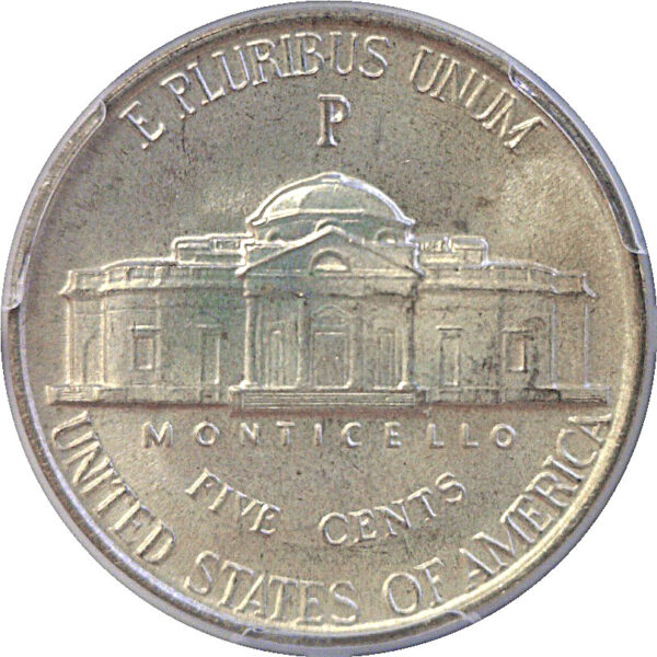 1942-P Jefferson Nickel  -  PCGS MS-66+ FS - Image 3