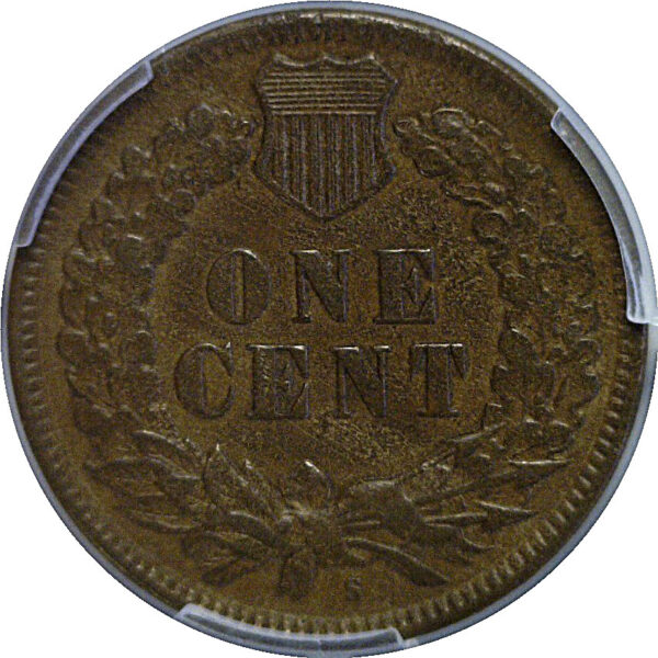 1909-S Indian Head Cent  -  PCGS AU-55 - Image 3