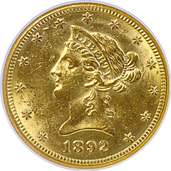 1892-O $10 Liberty  -  NGC MS-61 - Image 2