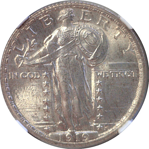 1919 Standing Liberty Quarter  -  NGC MS-66 FH - Image 2
