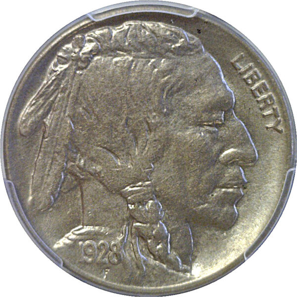 1928-S Buffalo Nickel  -  PCGS MS-63 - Image 2