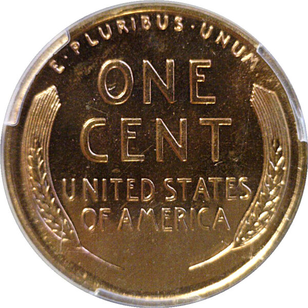 1950 Lincoln Cent  -  PCGS PR-67 RD - Image 3