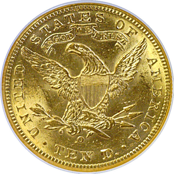 1892-O $10 Liberty  -  NGC MS-61 - Image 3