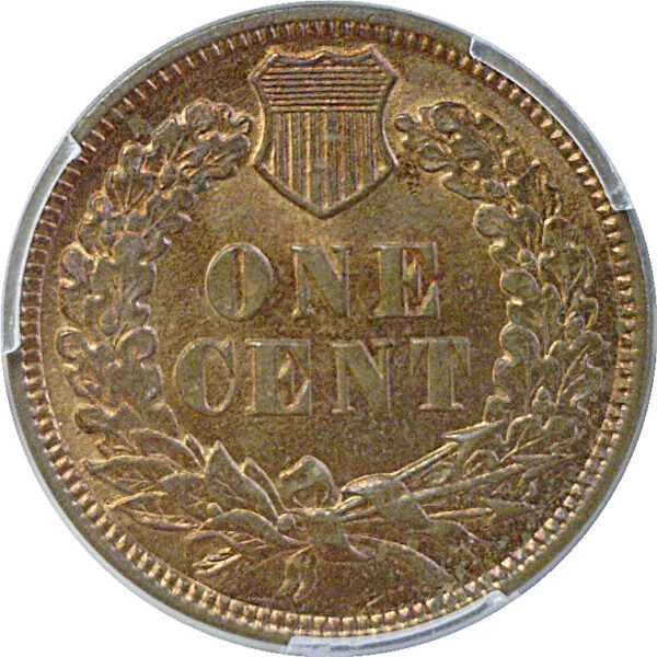 1871 Indian Head Cent. -  PCGS MS-64 RB - Image 3