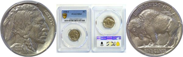 1928-S Buffalo Nickel  -  PCGS MS-63