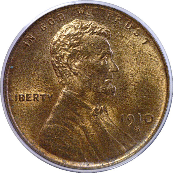 1910-S Lincoln Cent. -  PCGS MS-64 RB - Image 2