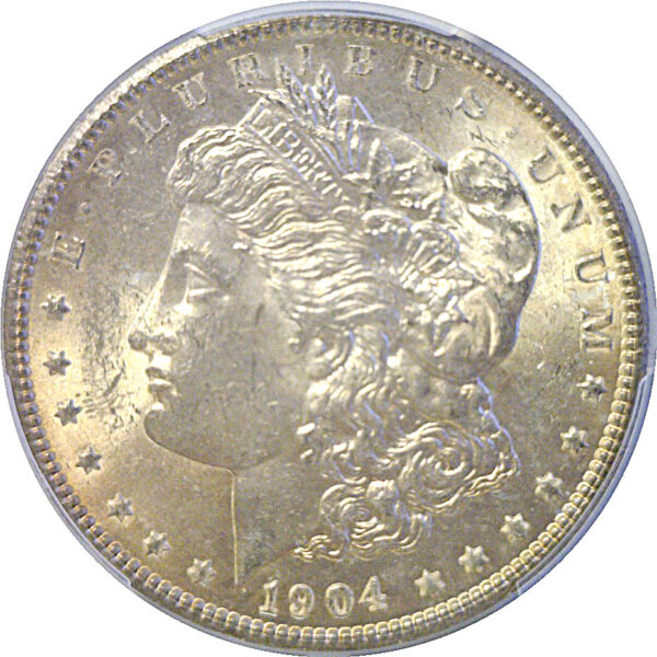 1904 Morgan Dollar  -  PCGS MS-63 - Image 2