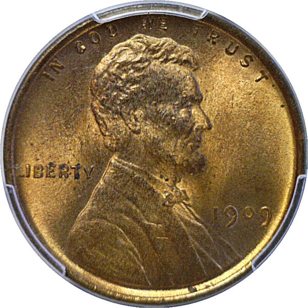 1909-VDB Doubled Die Obverse.  Lincoln Cent  -  PCGS MS-64 RD - Image 2