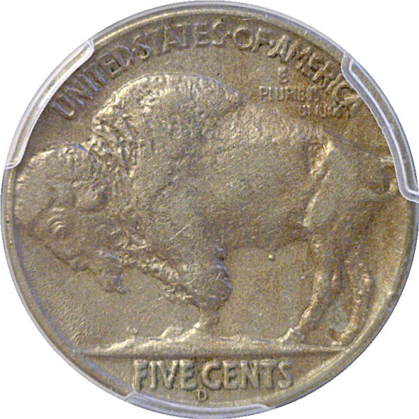 1937-D 3 legs. Buffalo Nickel  -  PCGS AU-50 - Image 3