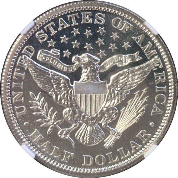 1906 Barber Half Dollar  -  NGC PF-67 - Image 3
