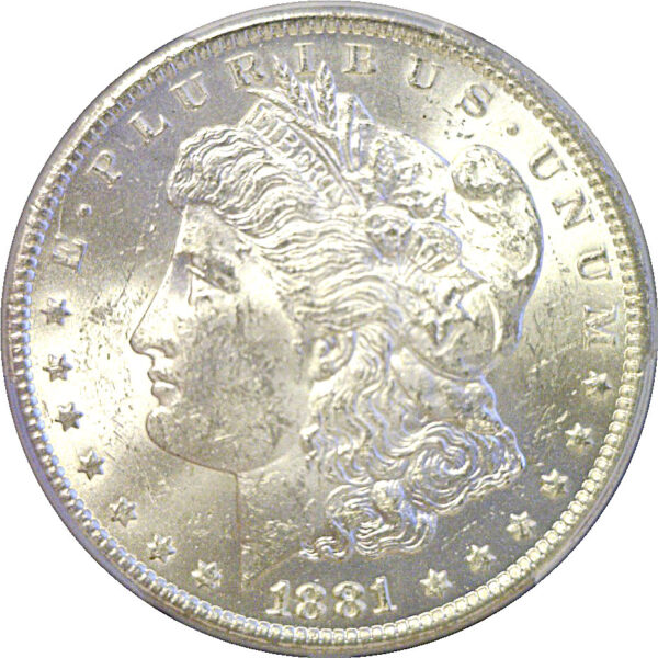 1881-CC Morgan Dollar  -  PCGS MS-62 - Image 2