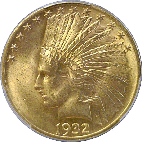 1932 $10 Indian  -  PCGS MS-64 - Image 2