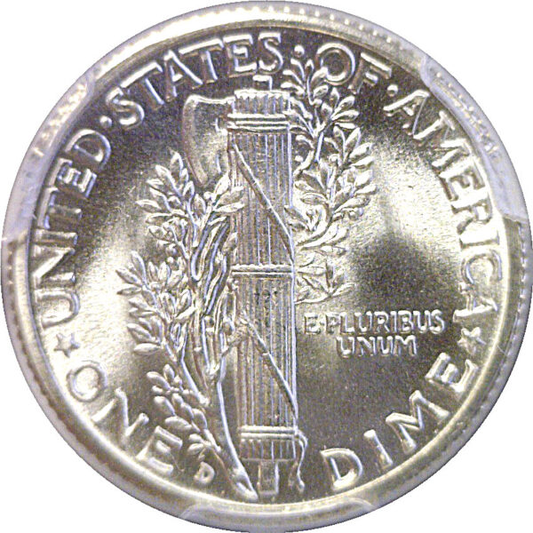 1940-D Mercury Dime. -  PCGS MS-67 FB - Image 3