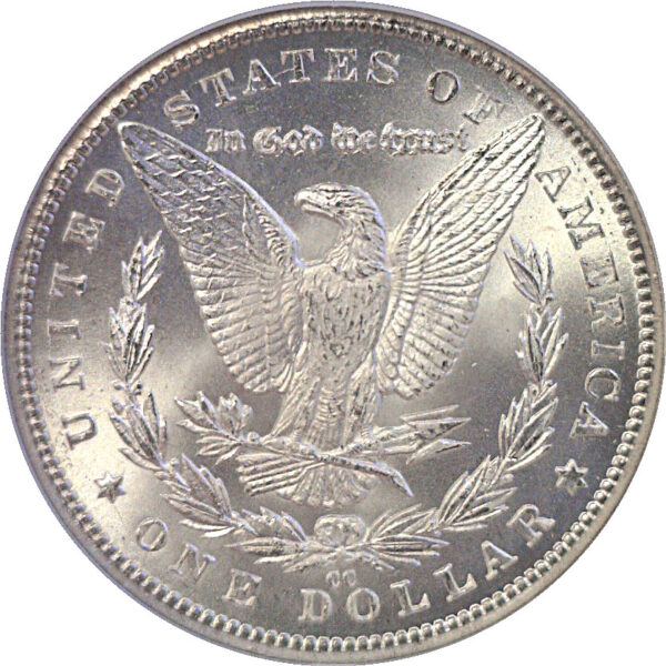 1884-CC Morgan Dollar  -  NGC MS-63 - Image 3