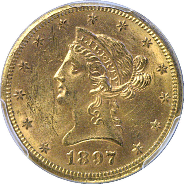 1897-O $10 Liberty  -  PCGS MS-62  CAC - Image 2