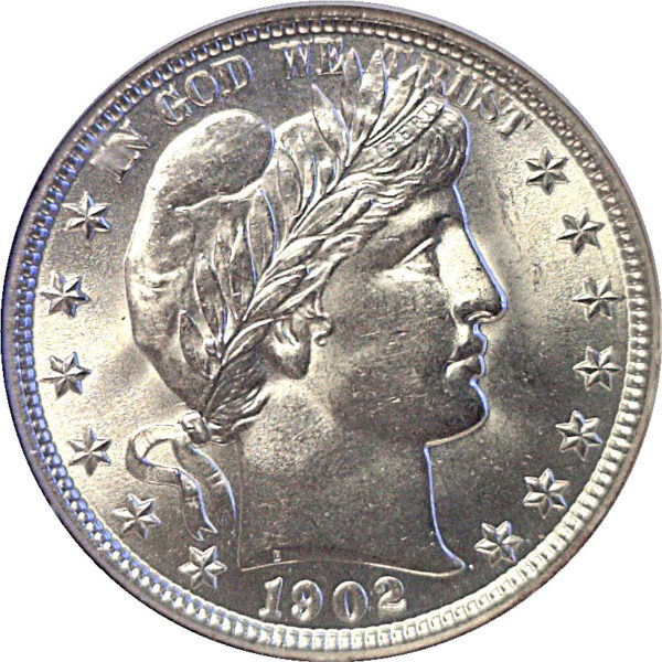 1902 Barber Half Dollar  -  NGC MS-64 - Image 2
