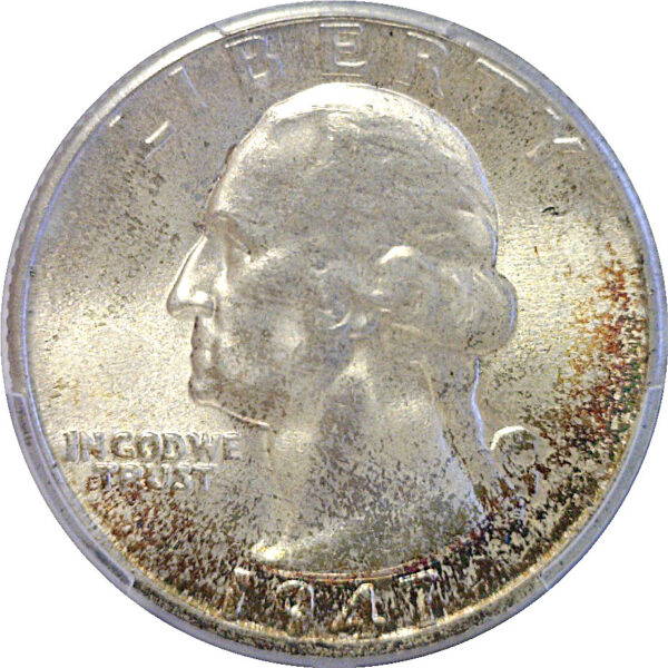 1947-D Washington Quarter   PCGS MS-67 - Image 2