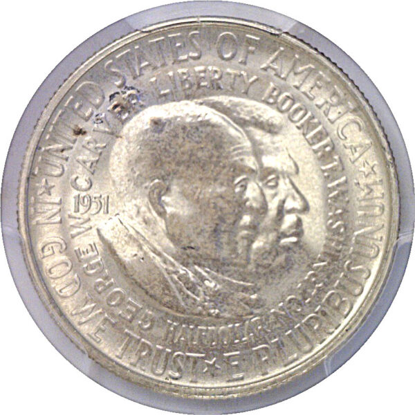 1951-S Washington-Carver Commemorative Half Dollar   PCGS MS-66 - Image 2