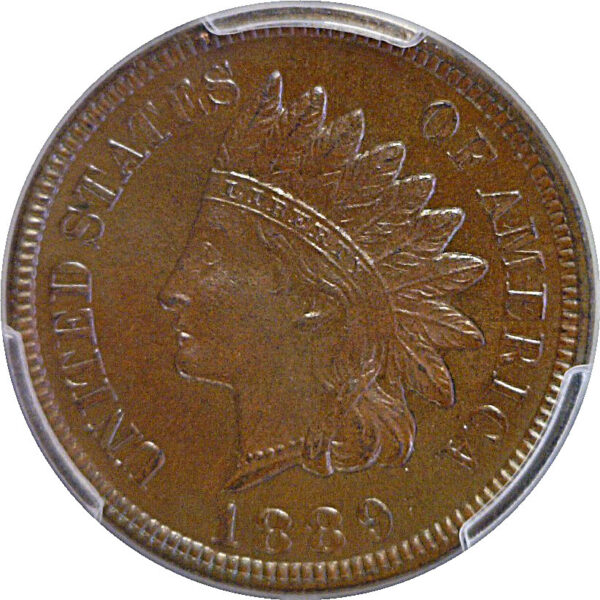 1889 Indian Head Cent  -  PCGS PR-66 BN - Image 2