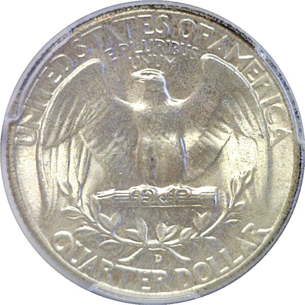 1947-D Washington Quarter   PCGS MS-67 - Image 3