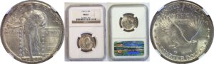 1924-D Standing Liberty Quarter  -  NGC MS-65