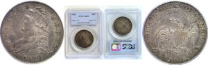 1822 Bust Half Dollar  -  PCGS MS-62