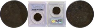 1803 Large Cent. -  PCGS F-12