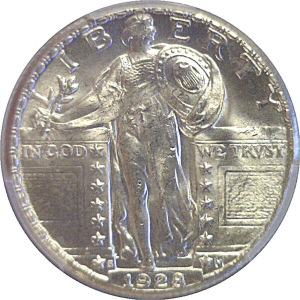 1928-S Standing Liberty Quarter  -  PCGS MS-64 - Image 2