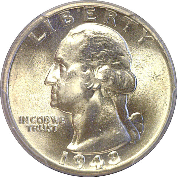1943-S Washington Quarter   PCGS MS-66+ - Image 2