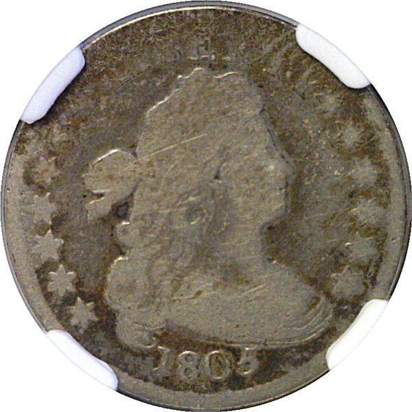 1805 Bust Dime  -  NGC AG-3 - Image 2