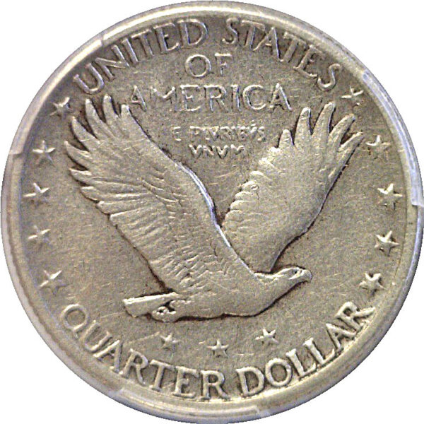 1923-S Standing Liberty Quarter  -  PCGS VF-35 - Image 3